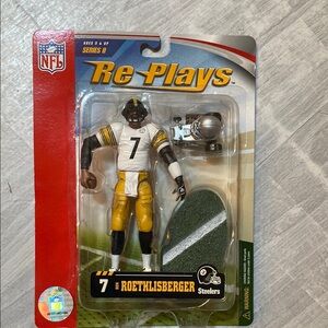 NFL Action Figure - Black and Yellow